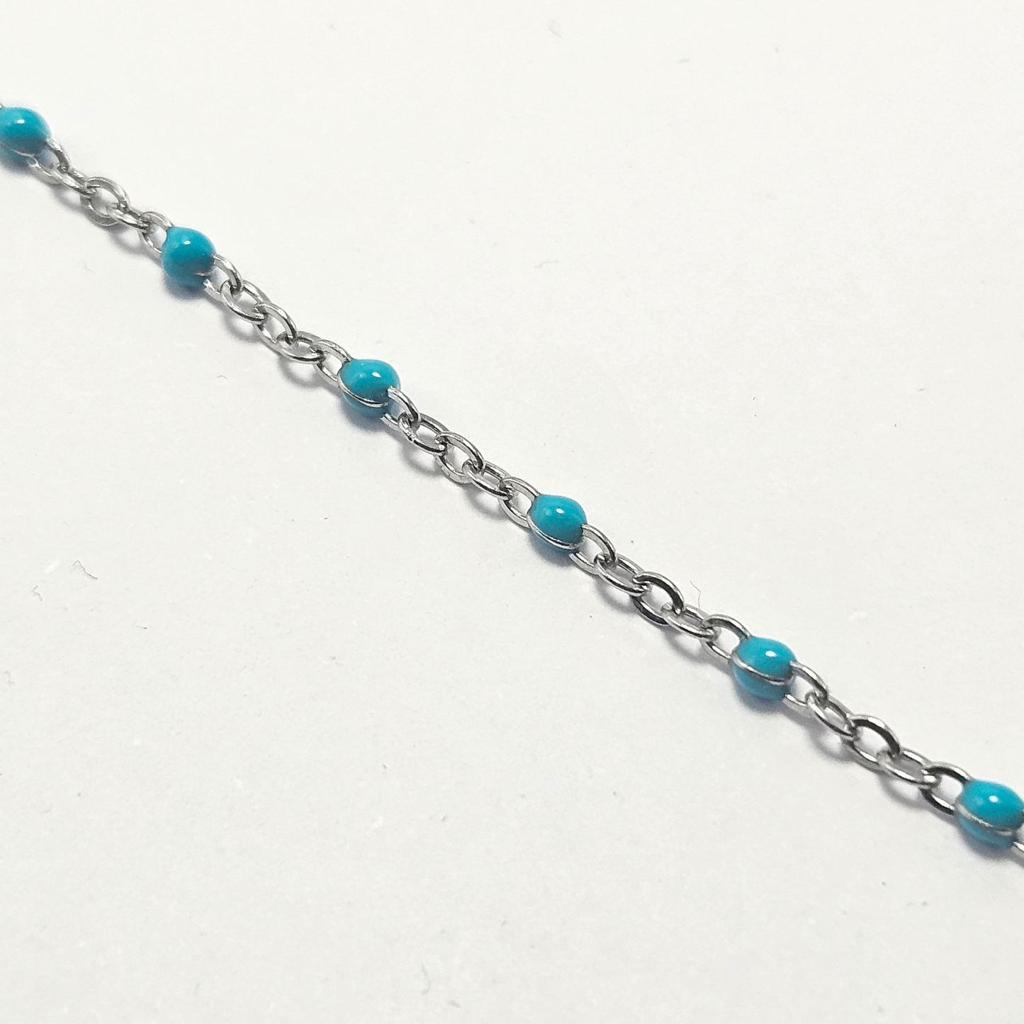 Filigrane Fußkettchen Edelstahl