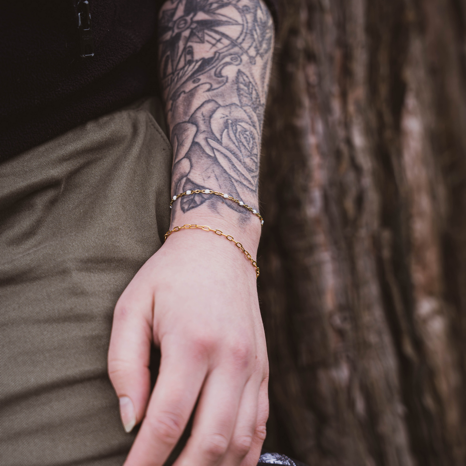 Filigrane Armkettchen – Für immer verbunden