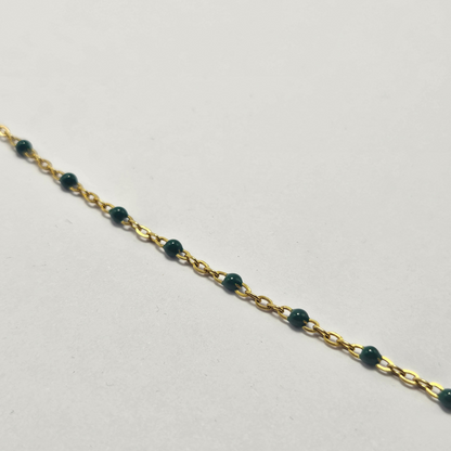 Filigrane Armkettchen /PVD Goldbeschichtet